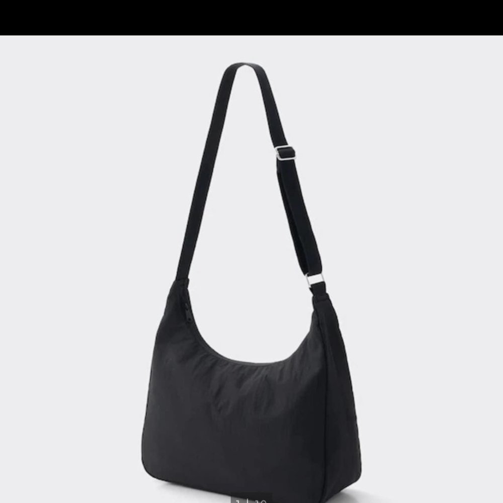 GU Nylon Unisex Bag (Super Light Weight) Black